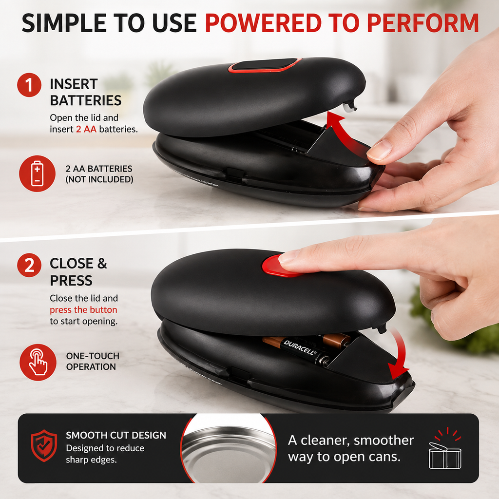 One-Touch Electric Can Opener