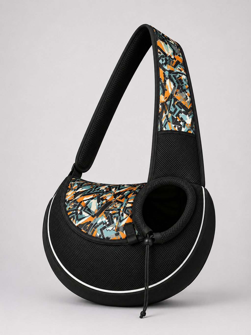 Hands-Free Crossbody Pet Carrier for Cats & Small Dogs