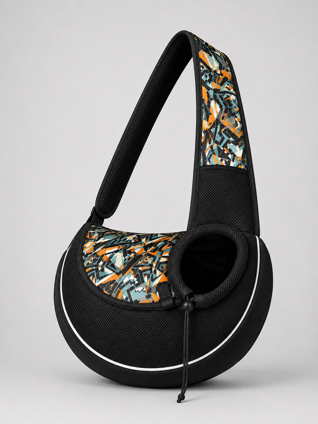 Hands-Free Crossbody Pet Carrier for Cats & Small Dogs