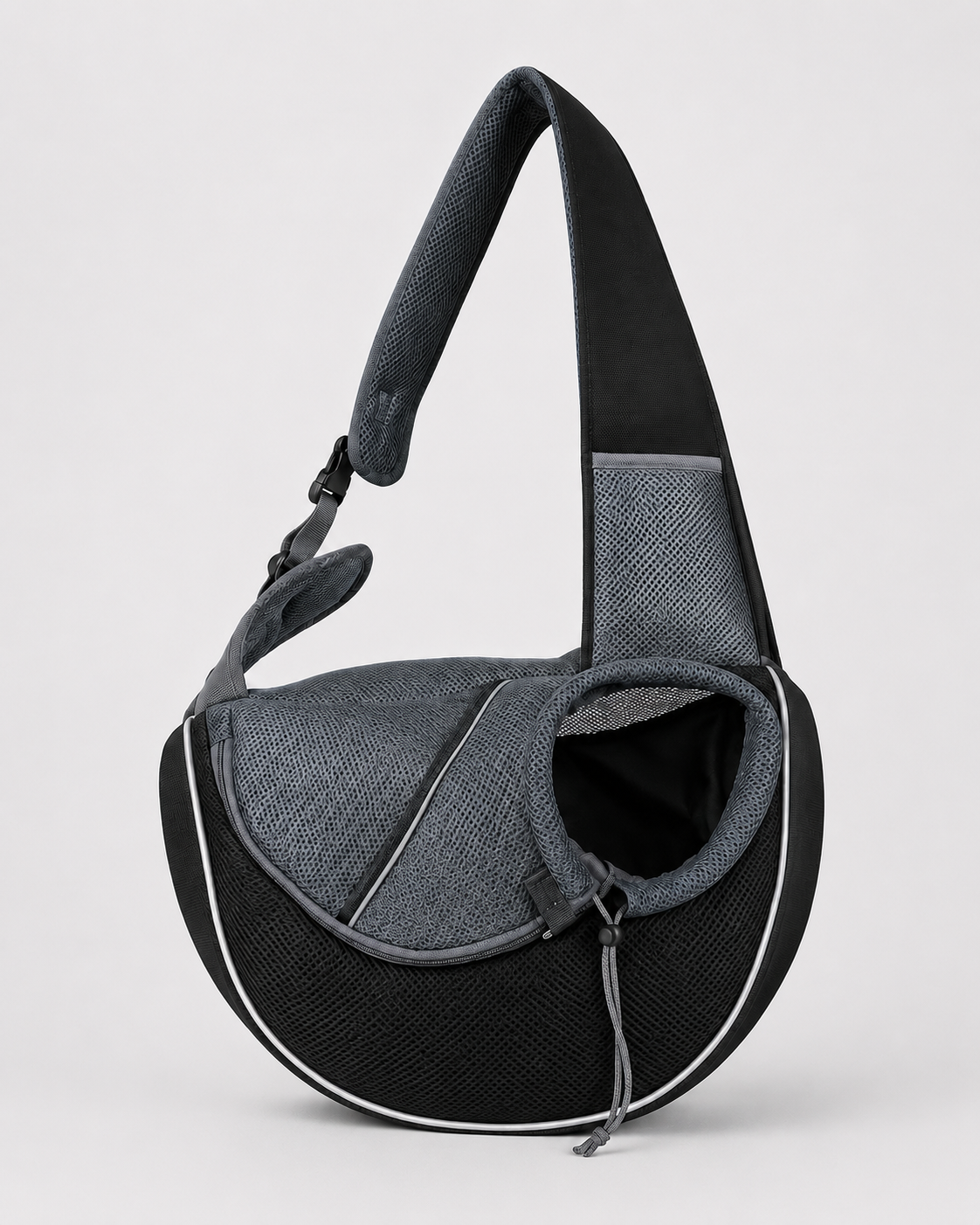 Hands-Free Crossbody Pet Carrier for Cats & Small Dogs